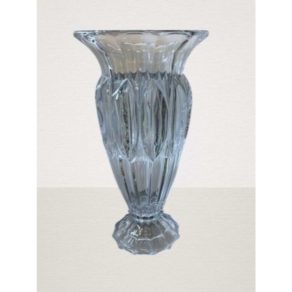 Shannon by Godinger Crystal 16” In Contessa Large Flower Stunning Vase 16"X9"X5"